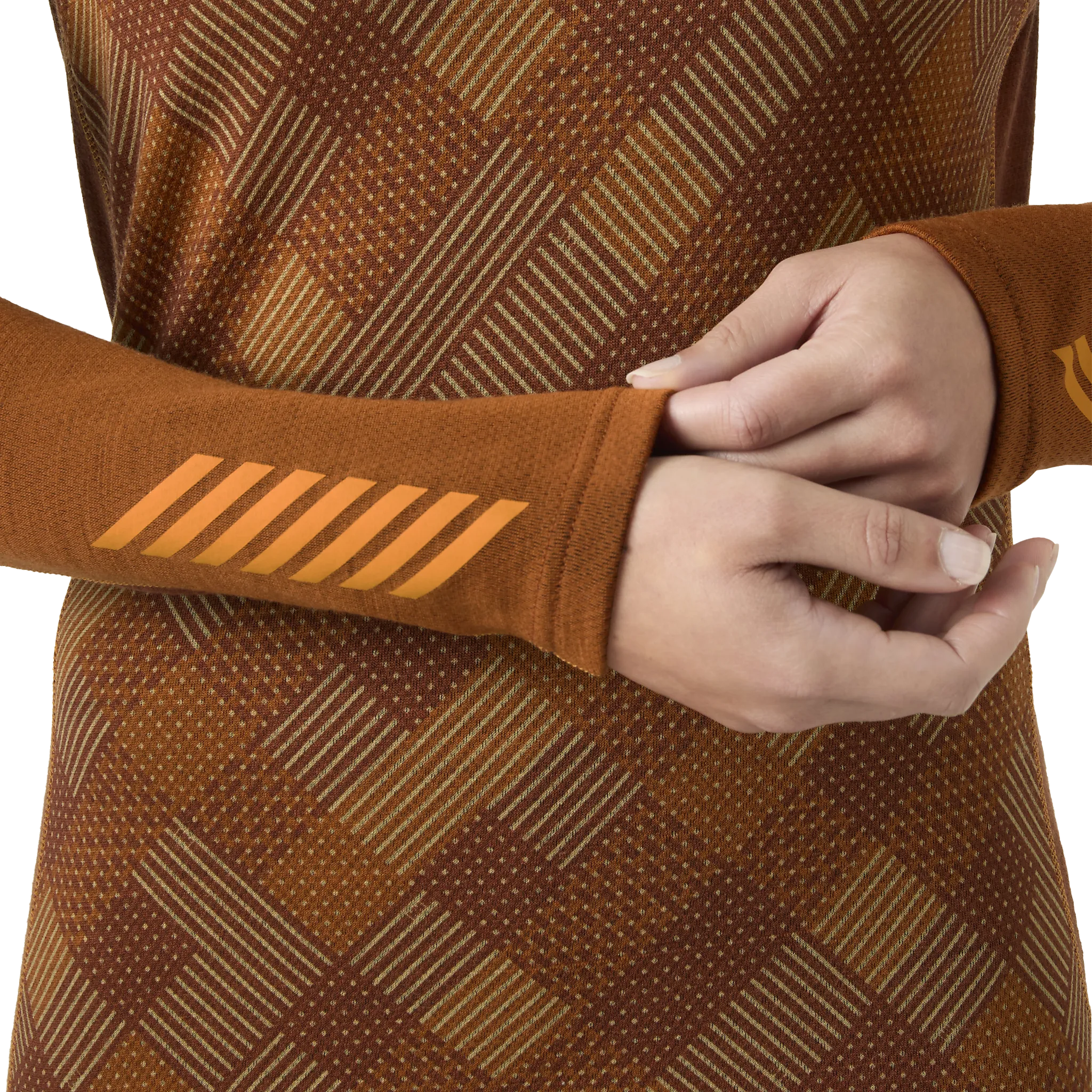 Lifa Merino Midweight Graphic Crew Women undertrøje