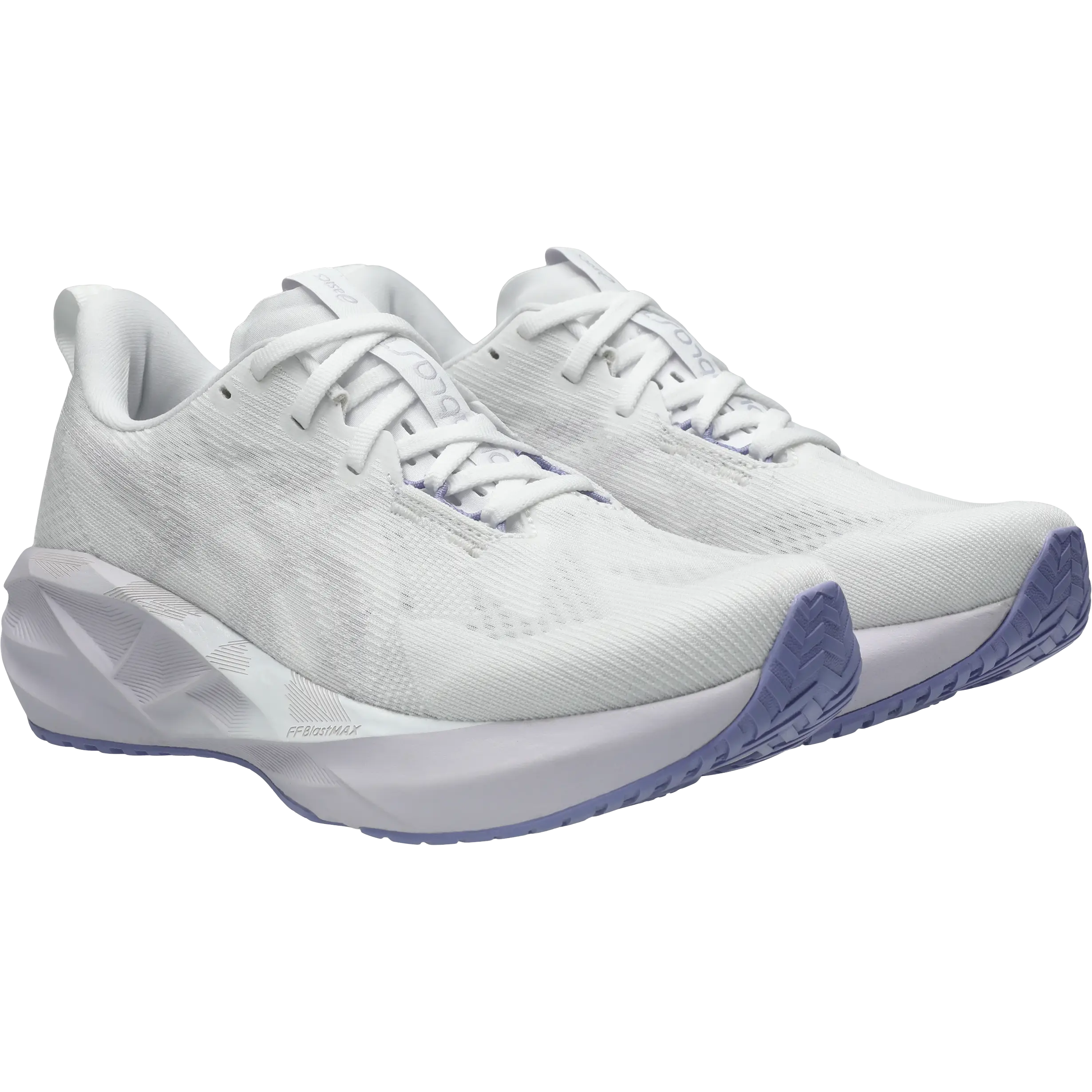 Asics Novablast 5 Women Løbesko - White/Lilac Hint - US9,5/UK7,5/41,5 - Allround løbesko