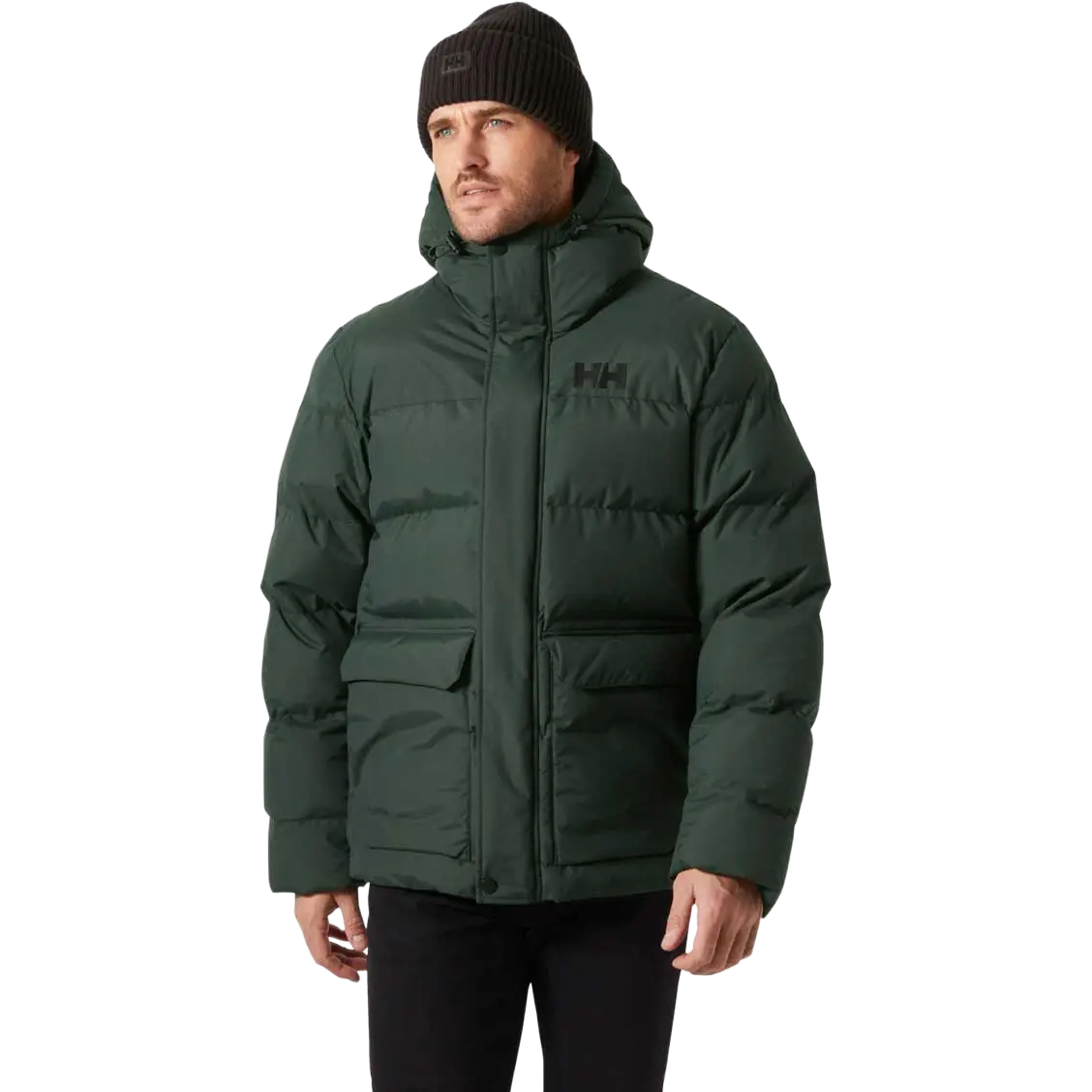 Helly Hansen Nordic Puffy Jacket Men - Dark Jungle - 2XL - Vinterjakker