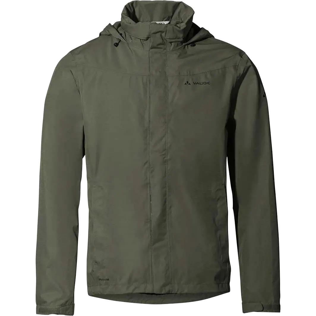 Vaude Escape Bike Light Jacket Men regnjakke - Khaki - 2XL - Regnjakker