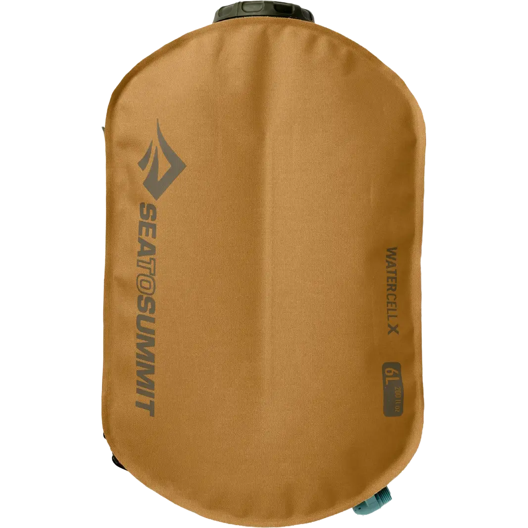 Sea to Summit Watercell X 6 liter vandbeholder - Dull Gold - One size - Vandflaske