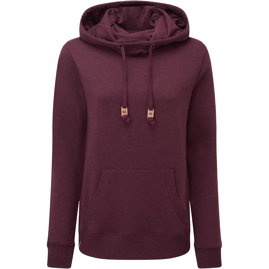 Tentree TreeFleece Banshee Hoodie Women hættetrøje - Fig - XS