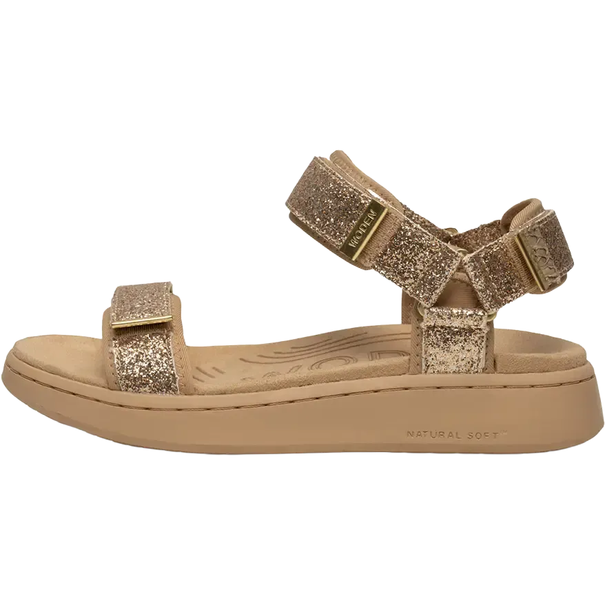 Line Glitter Sandal Women