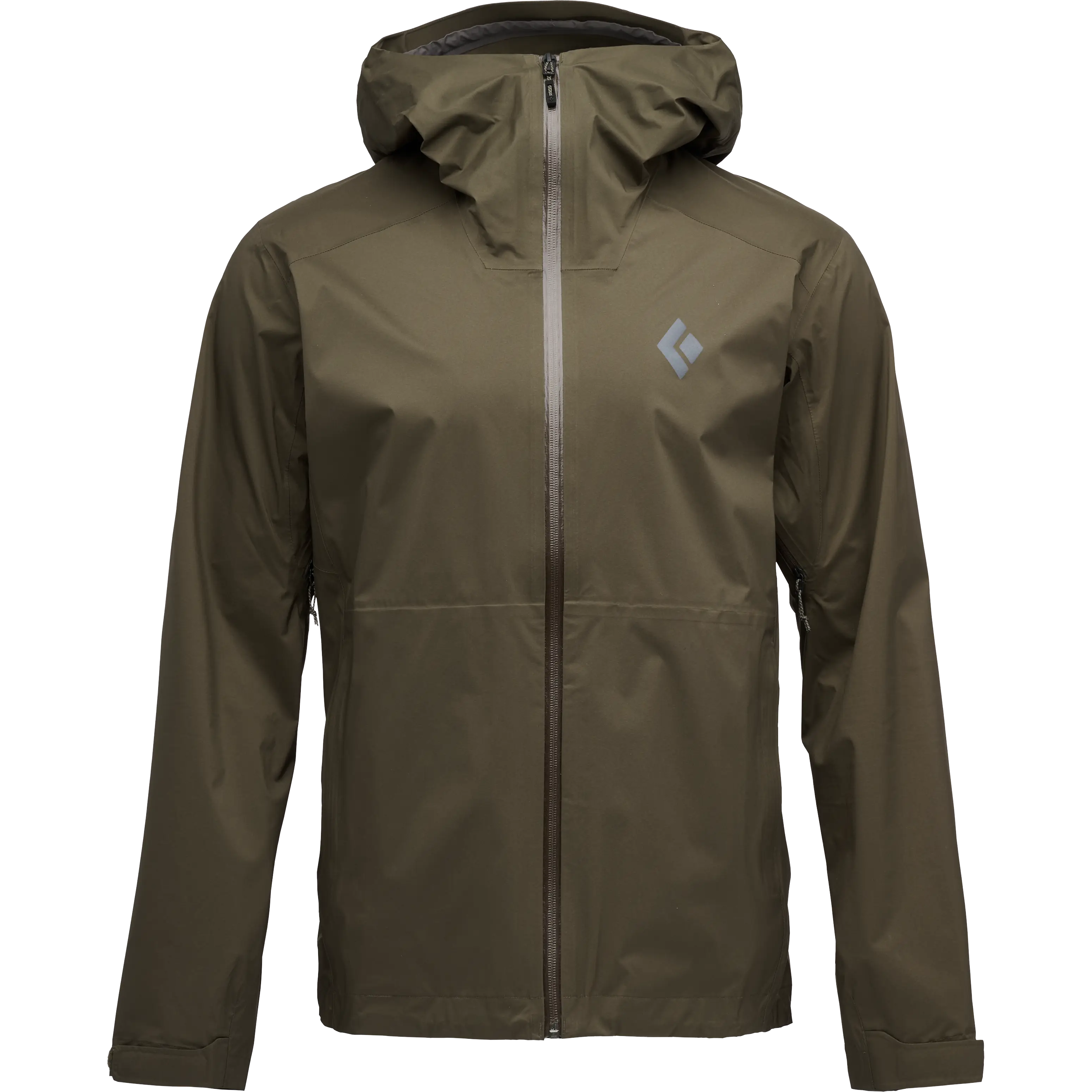Black Diamond Fineline Stretch Shell Men regnjakke - Basalt - S - Regnjakker