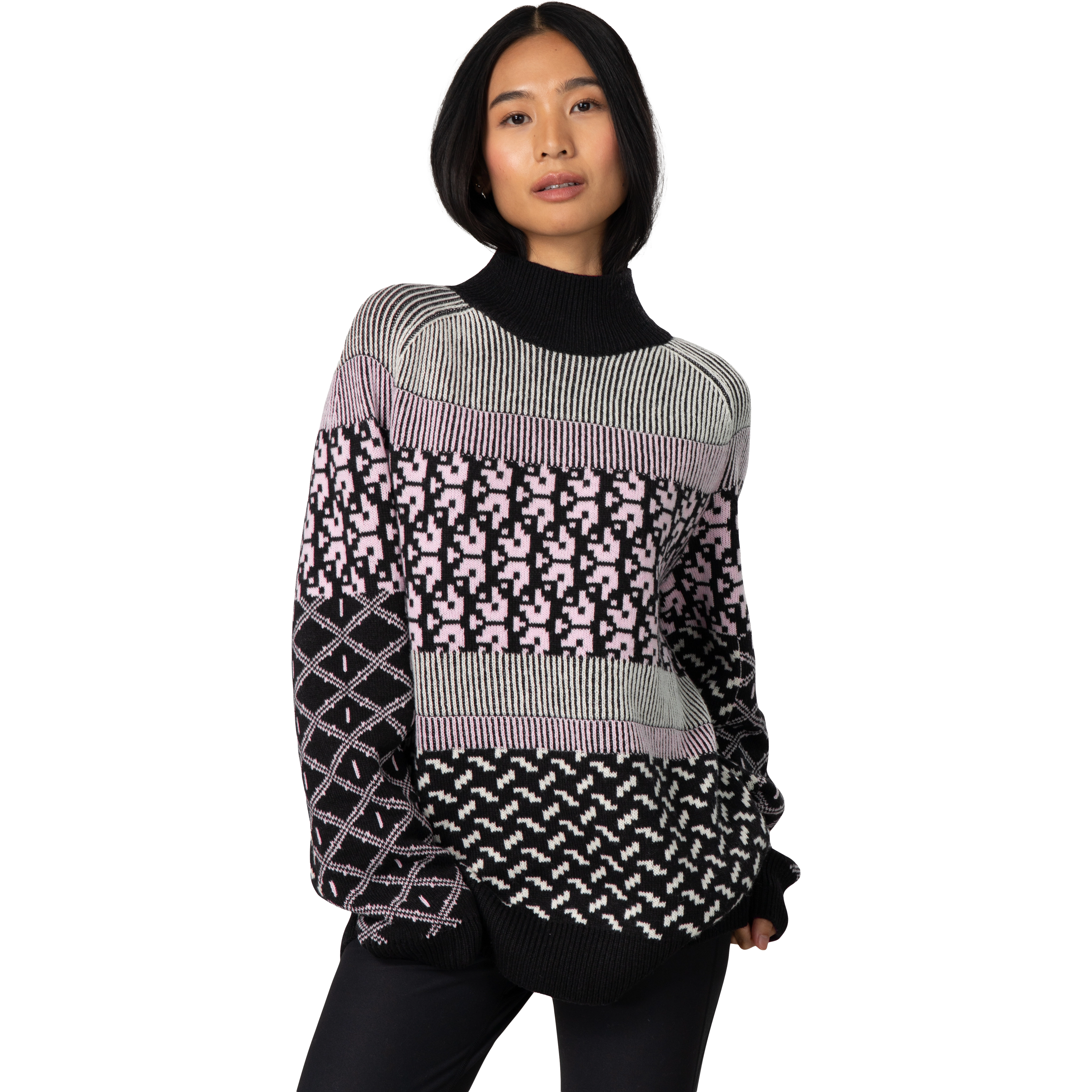 Kari Traa Smekker Knit Women - Black - L - Striktrøjer