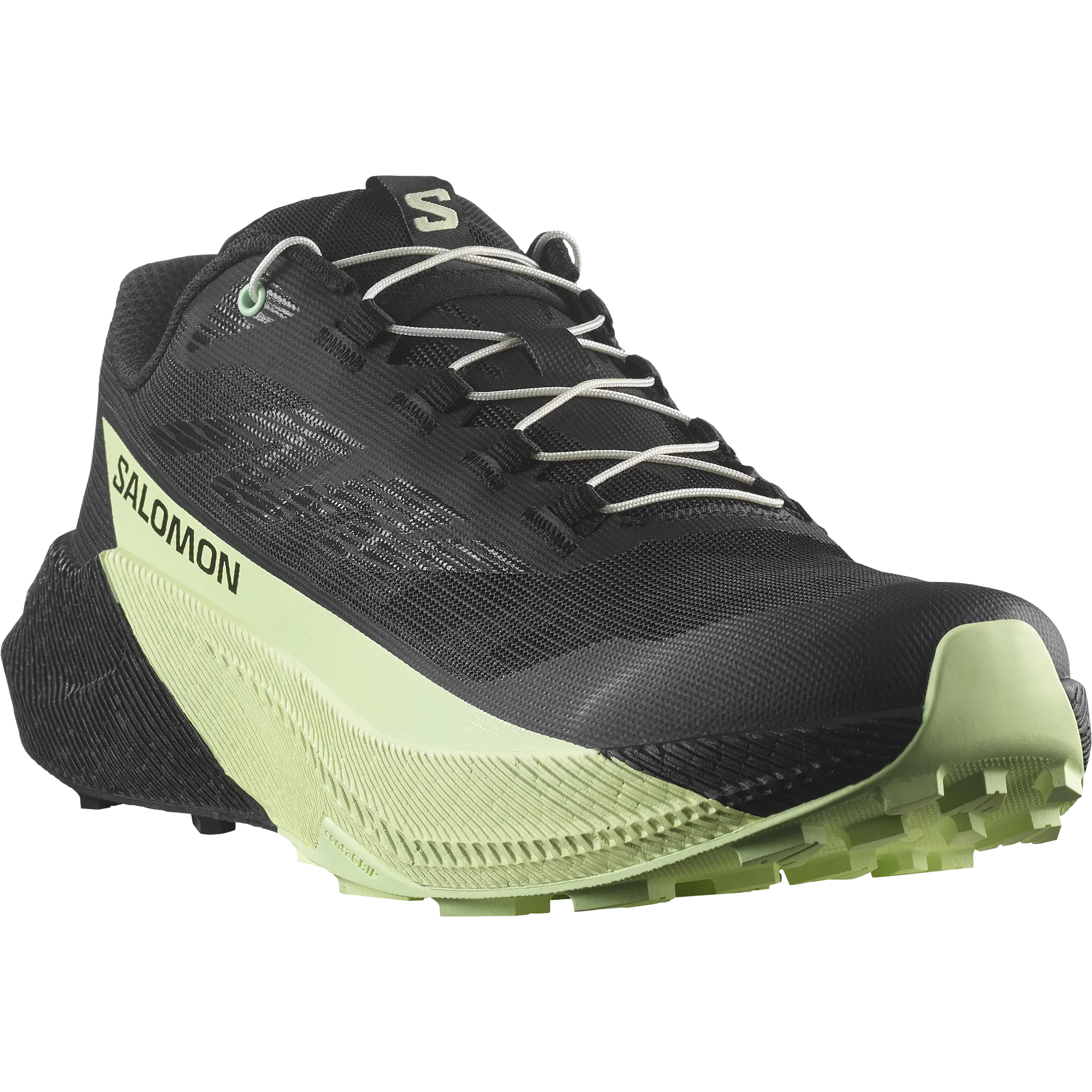 Salomon Pulsar Men - Black/Black/Patina Green - UK 11/EU 46 - Trailsko
