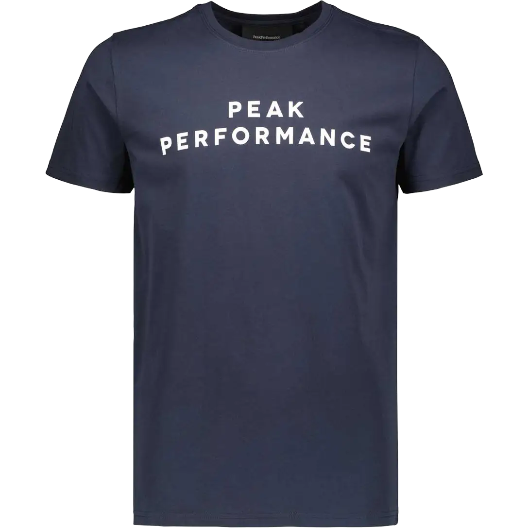Peak Performance Bill T-shirt Men - Blue Shadow - S - Kortærmet T-shirts