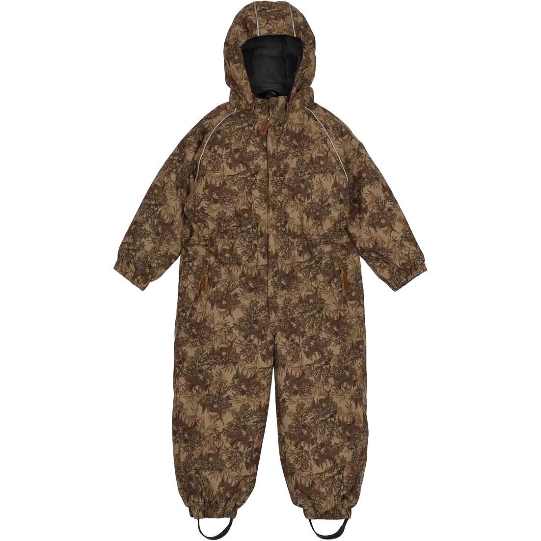 Mikk-Line Junior Suit m. Print flyverdragt - Forrest Kelp - 110 - Flyverdragter til børn