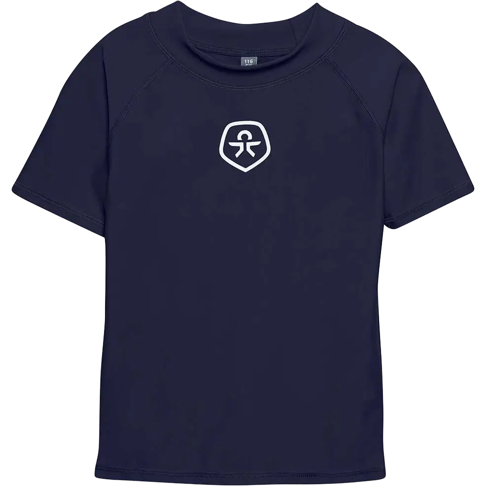 Color Kids T-shirt Solid - Dress Blues - 98 - Bade T-shirts til børn