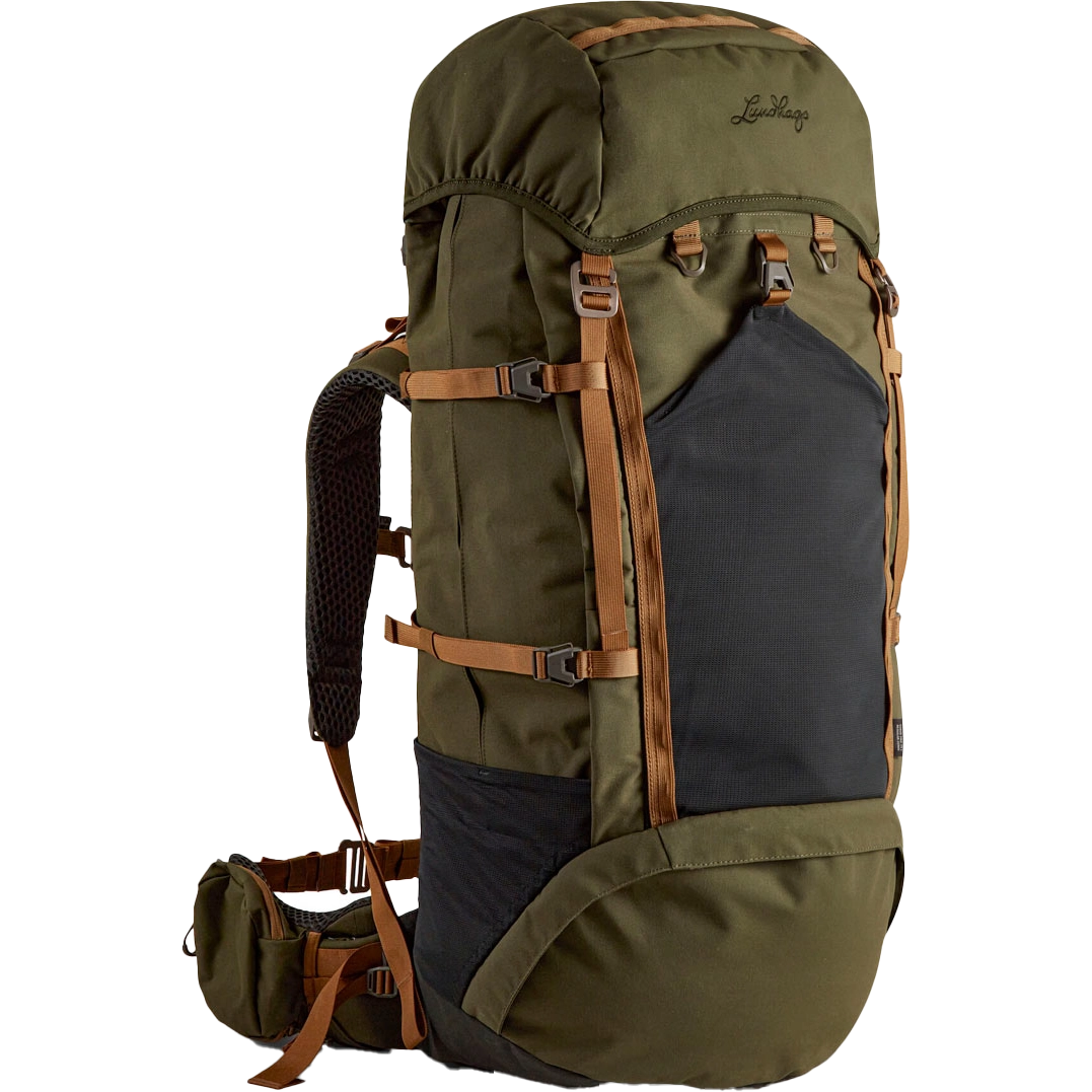 Lundhags Saruk Pro 60 L rygsæk - Forest Green - Regular Long - Store rygsække