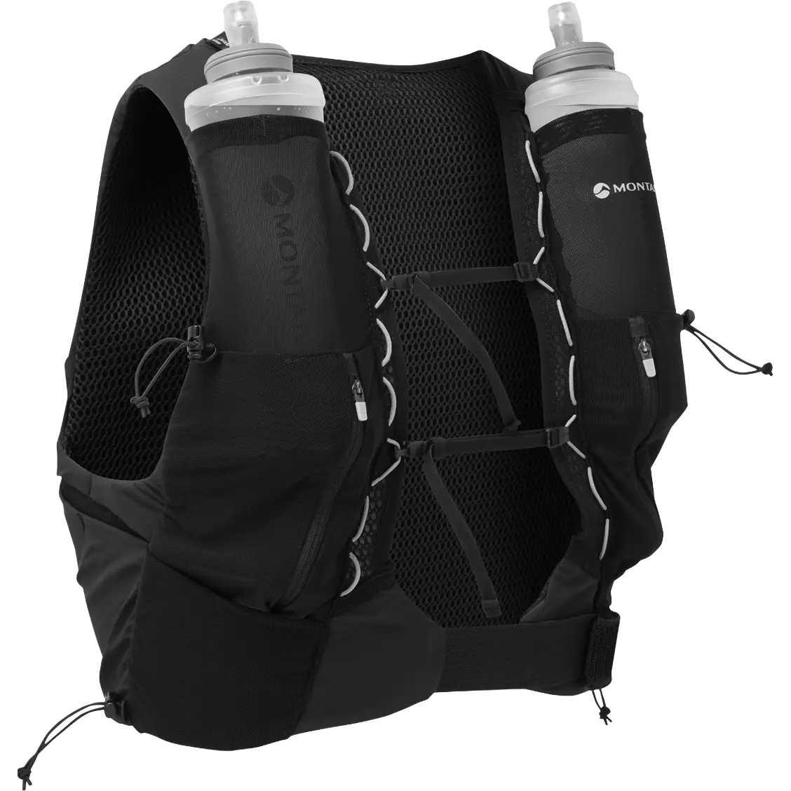 Montane Gecko VP 5+ Løbevest / -rygsæk - Black - S - Løberygsække