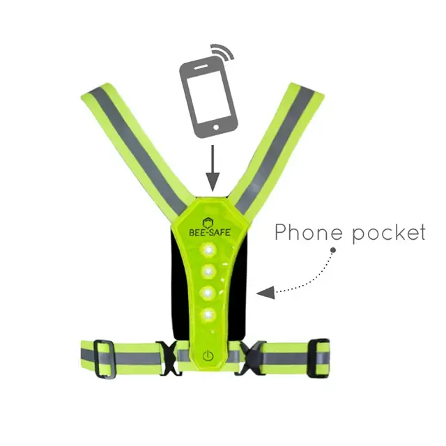 Led Harness Phone Pocket
