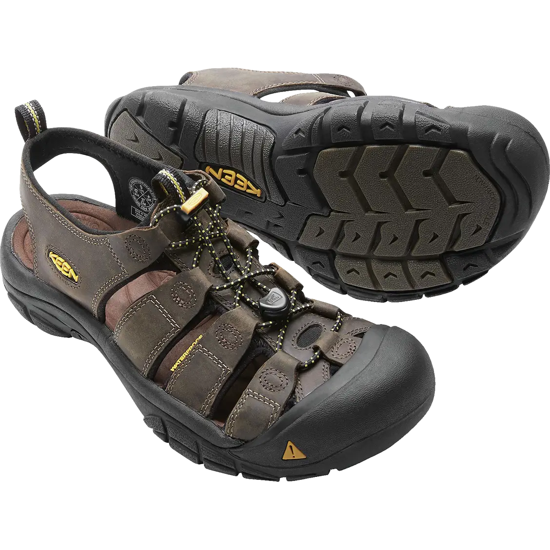 Keen Newport Leather Men sandal - BISON - US 10,5/EU 44 - Sandaler