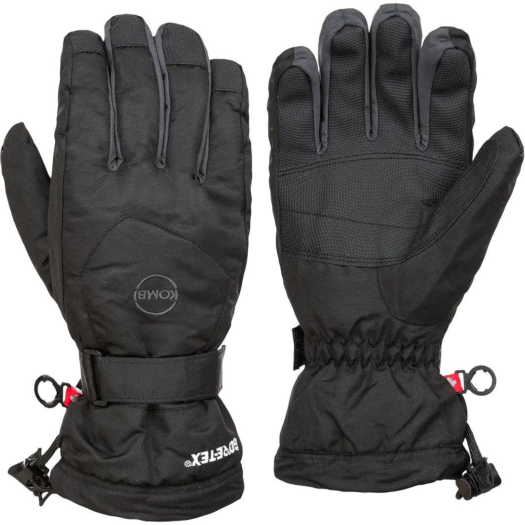 Kombi Zimo GTX Glove Men herrehandske - Black/Charcoal - Vandtætte handsker