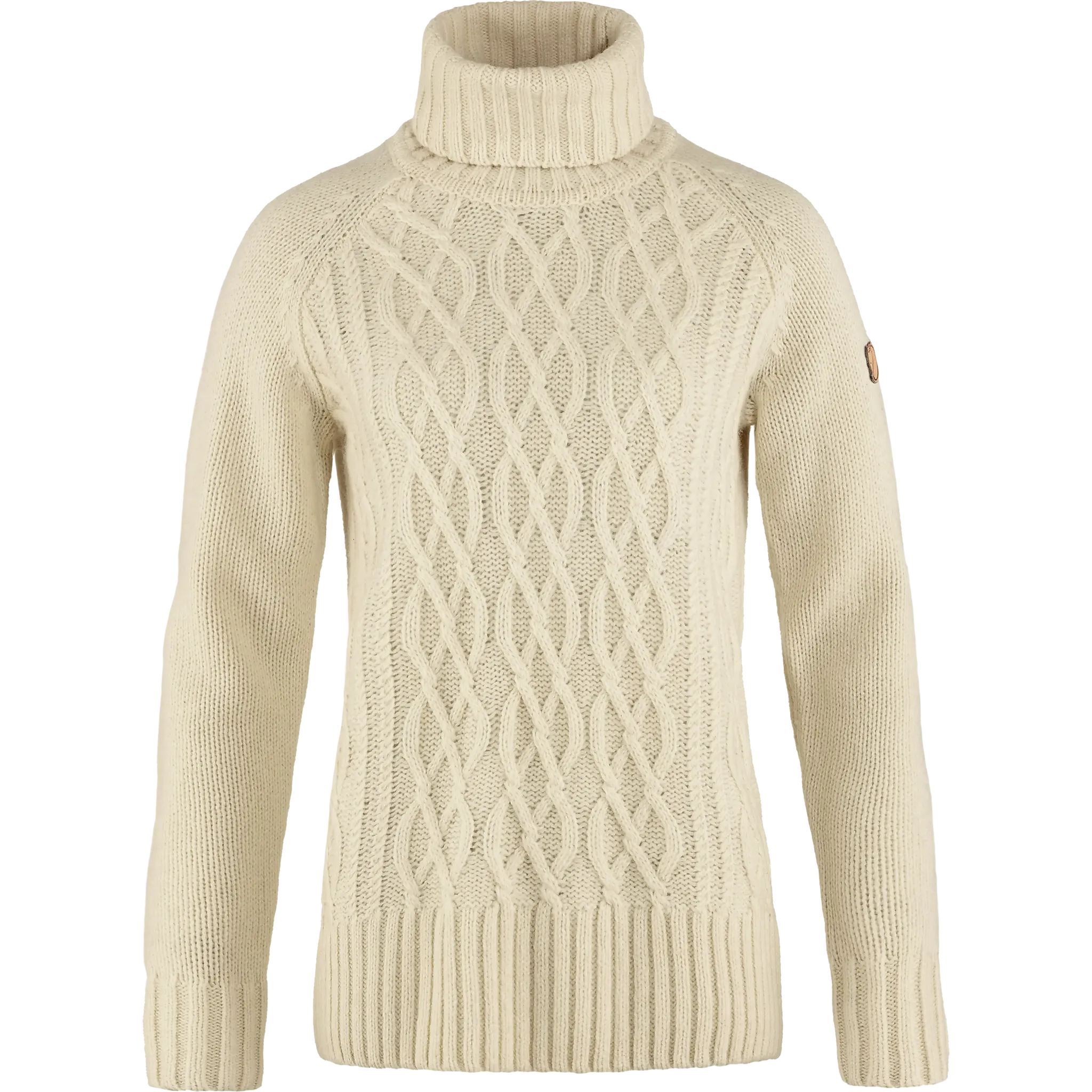 Övik Cable Knit Roller Neck Women uldsweater