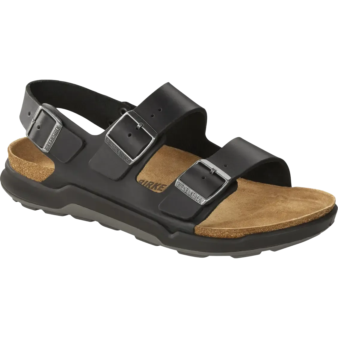 Milano Crosstown Natural Leather Oiled Regular sandal