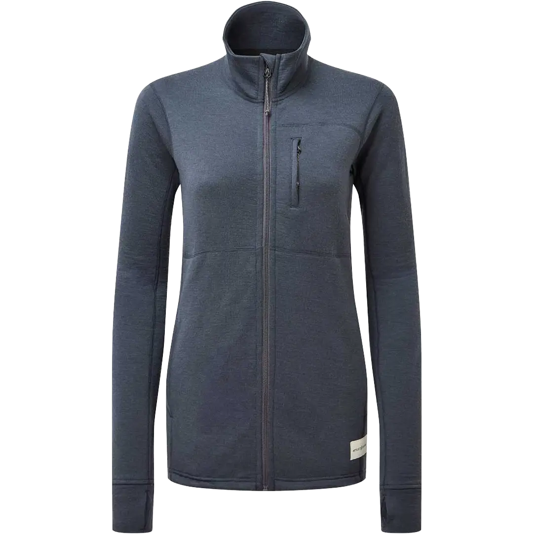 Artilect Eldorado 310 Merino Jacket Women uldtrøje - Dusk Blue - S - Uldtrøjer