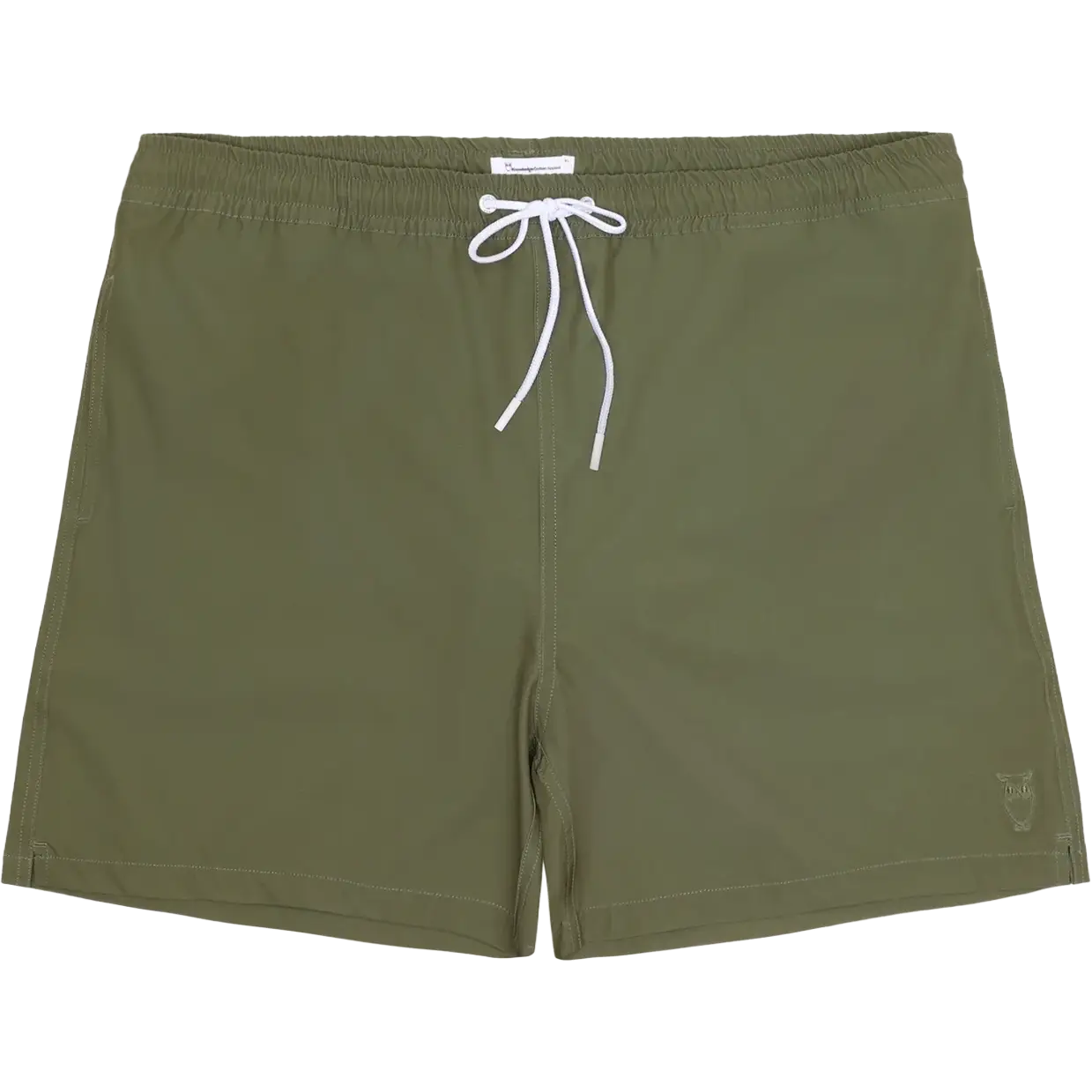 Knowledge Cotton Apparel Stretch Swimshorts Men - Burned Olive - M - Badeshorts