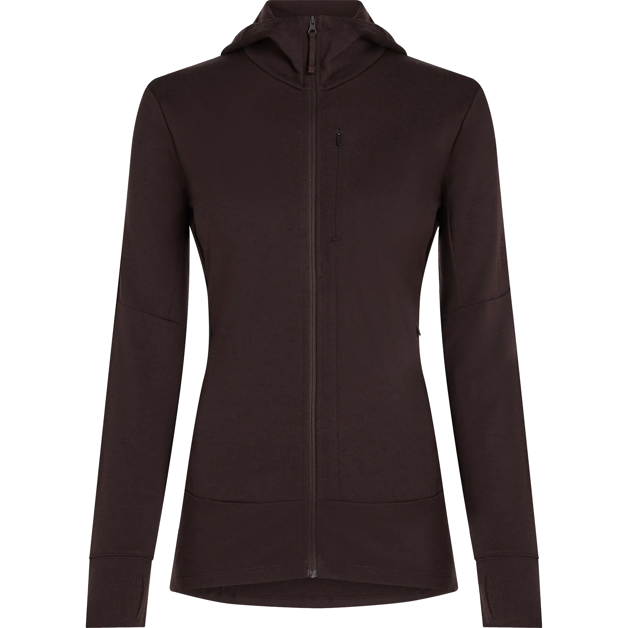 Quantum IV LS Zip Hood Women uldtrøje