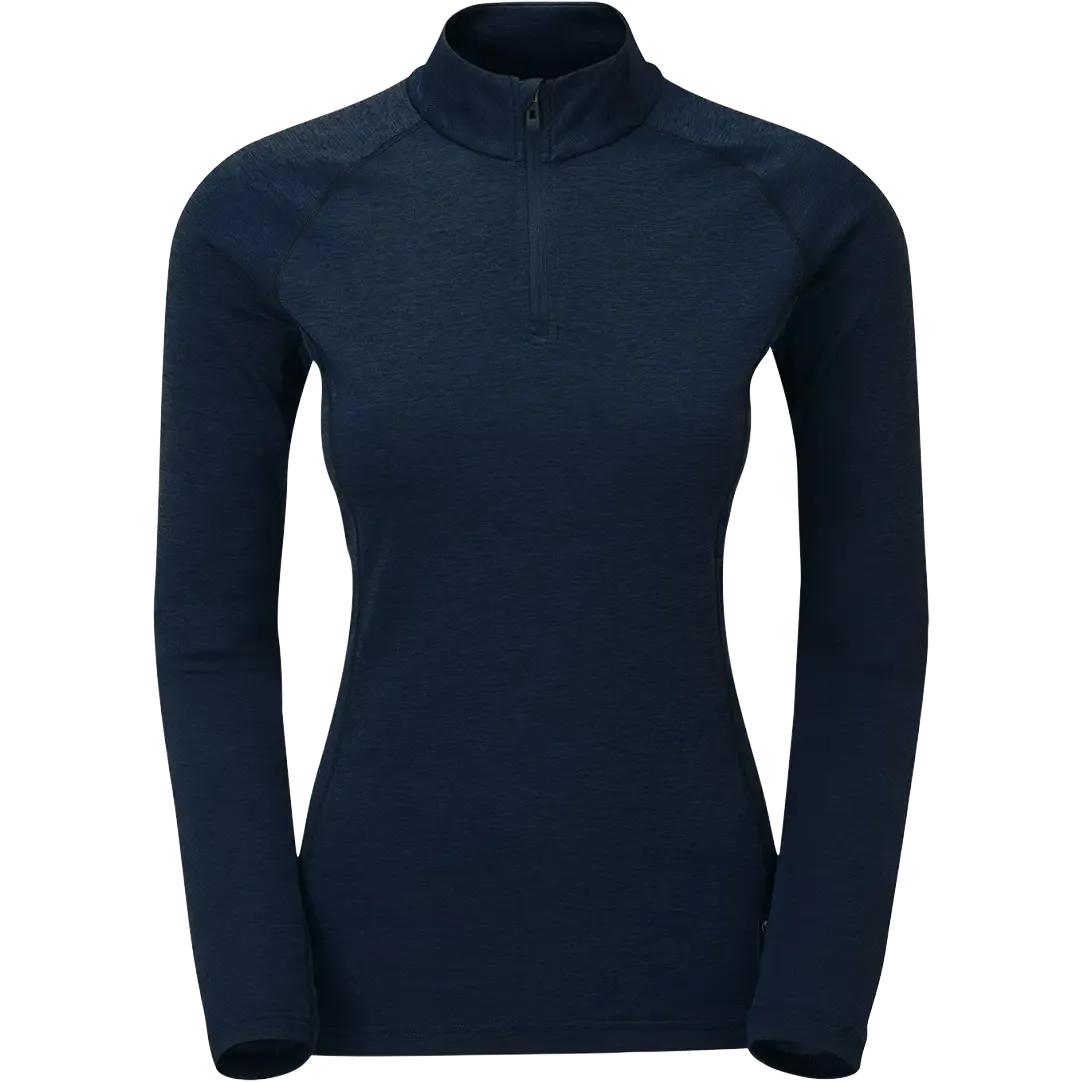 Dart Zip Neck Women løbetrøje
