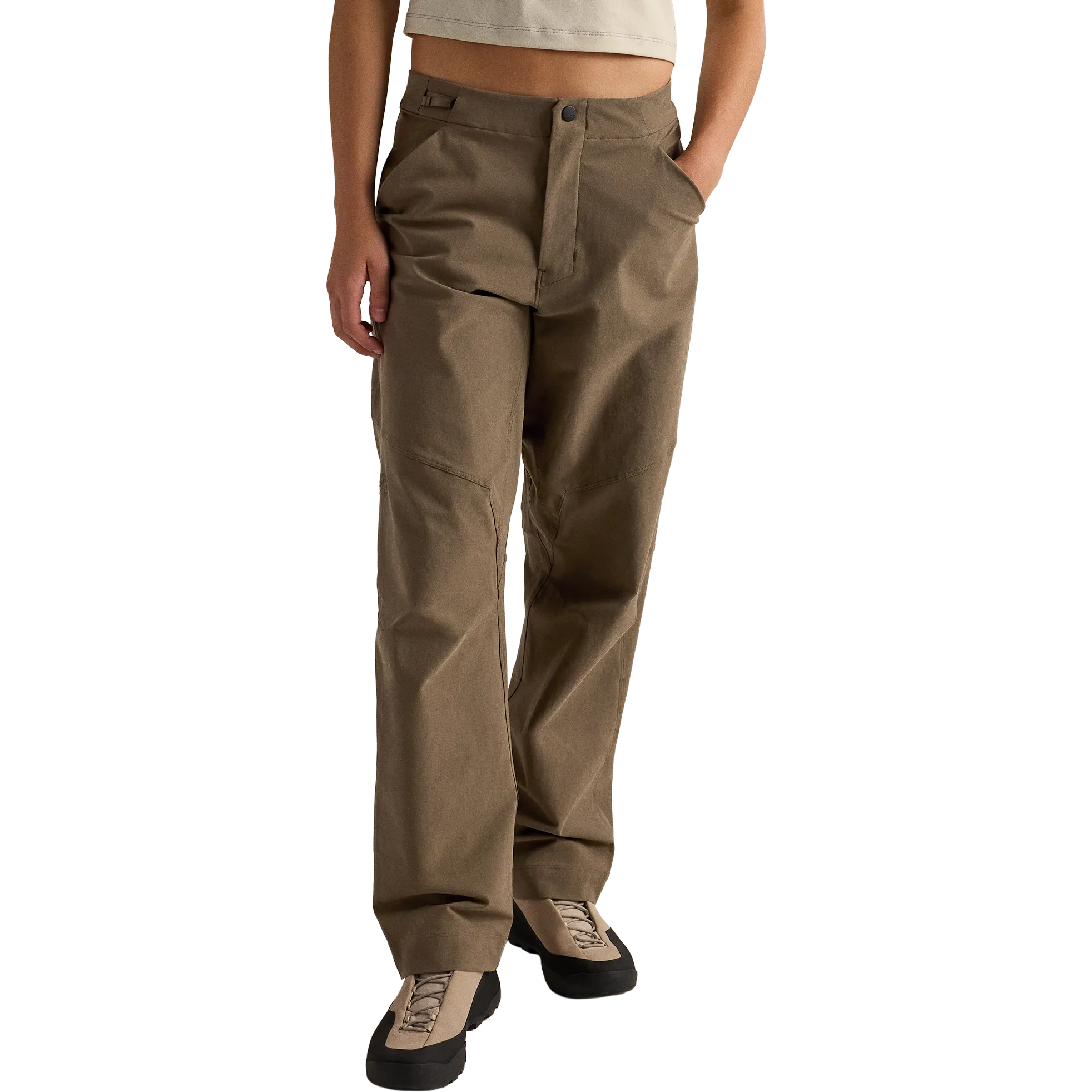 Clarkia Cotton Pant Wide Leg Women Regul