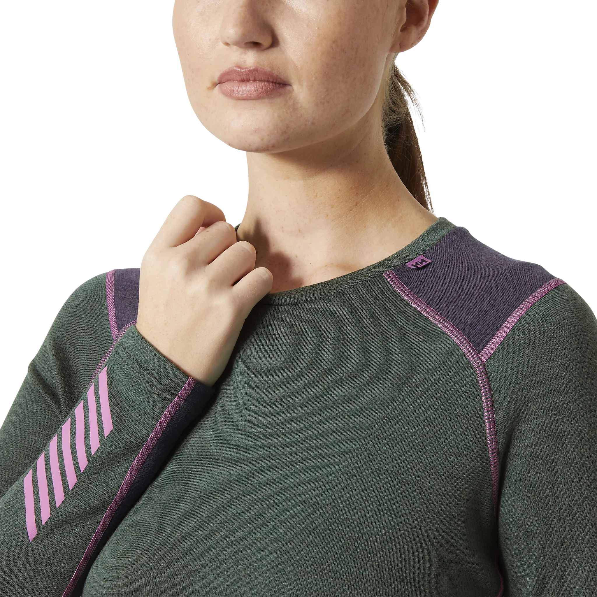 Lifa Merino Midweight Crew Women underställströja