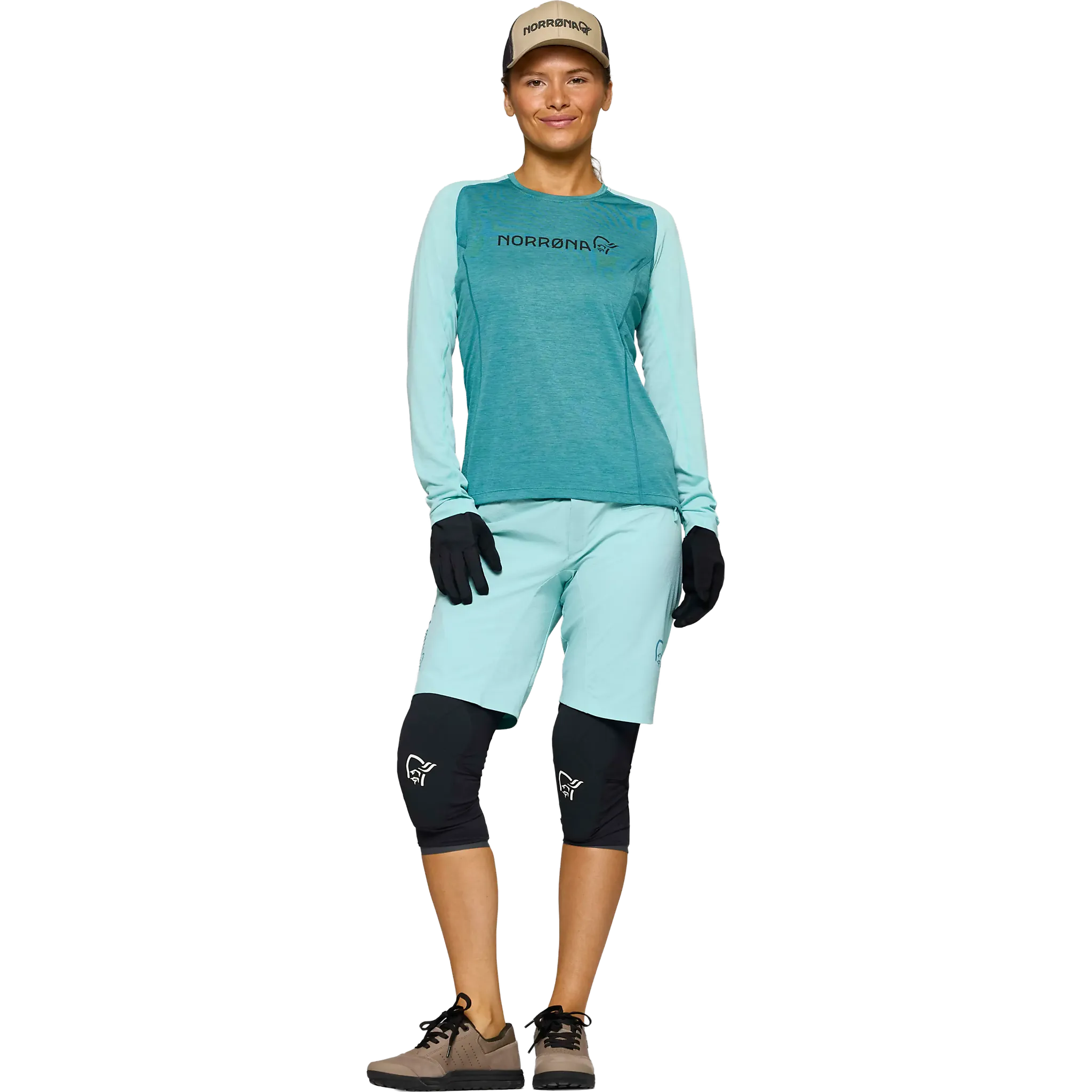 Fjørå Equaliser Lightweight Long Sleeve Women dame-T-shirt