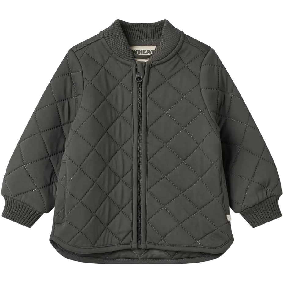Wheat Thermo Jacket Loui Kids børnejakke str. 80-92 - Raven - 86/18m - Sommerjakker til børn