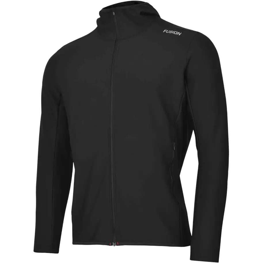 Fusion C3+ Recharge Hoodie Men - Black - S - Løbetrøjer