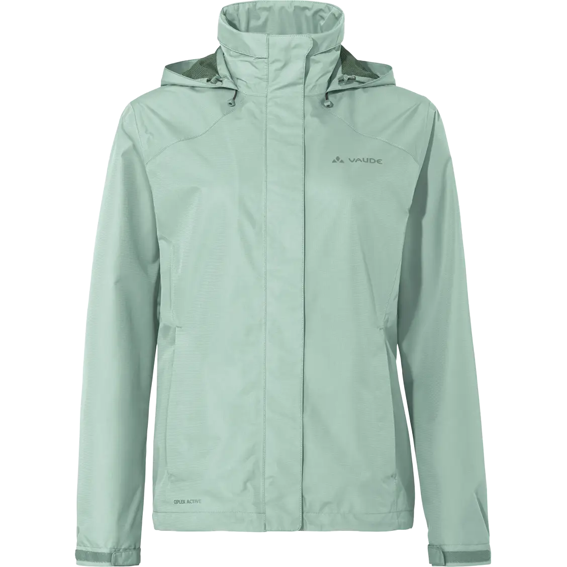 Vaude Escape Bike Light Jacket Women cykelregnjakke - Dusty Fern - 38 - Regnjakker