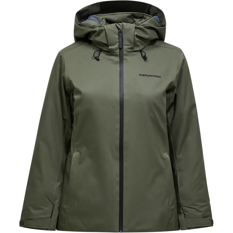 Peak Performance Anima Insulated Jacket Women - Pine Needle - L - Vinterjakker