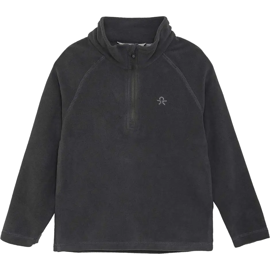 Color Kids Fleece Pulli - Phantom - 98 - Fleecetrøjer til børn