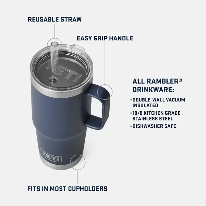 Rambler 25 Oz/710 ml Straw Mug termokrus