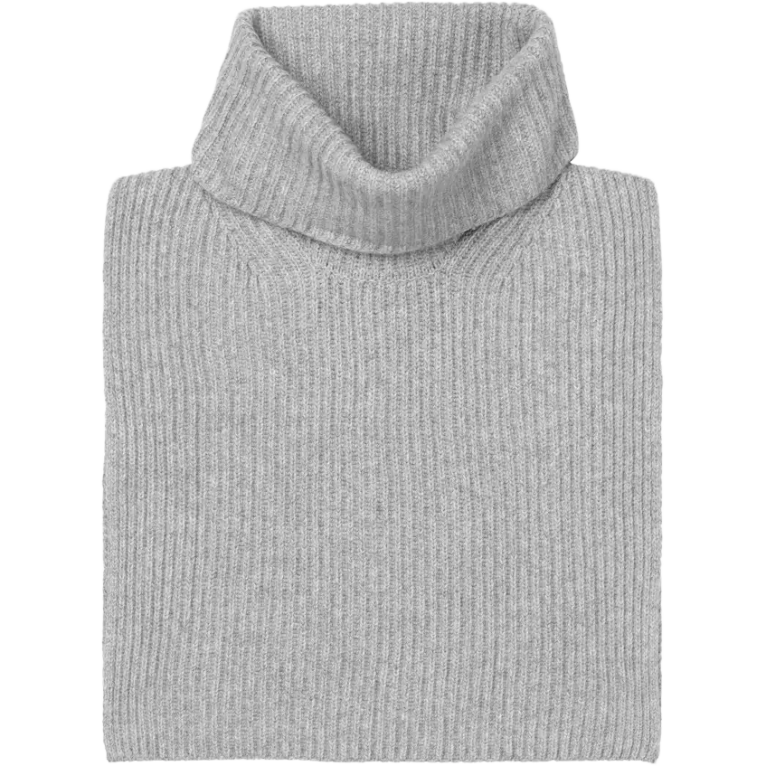 MJM Neck 32 Recycled Cashmere Mix Women - Grey - One size