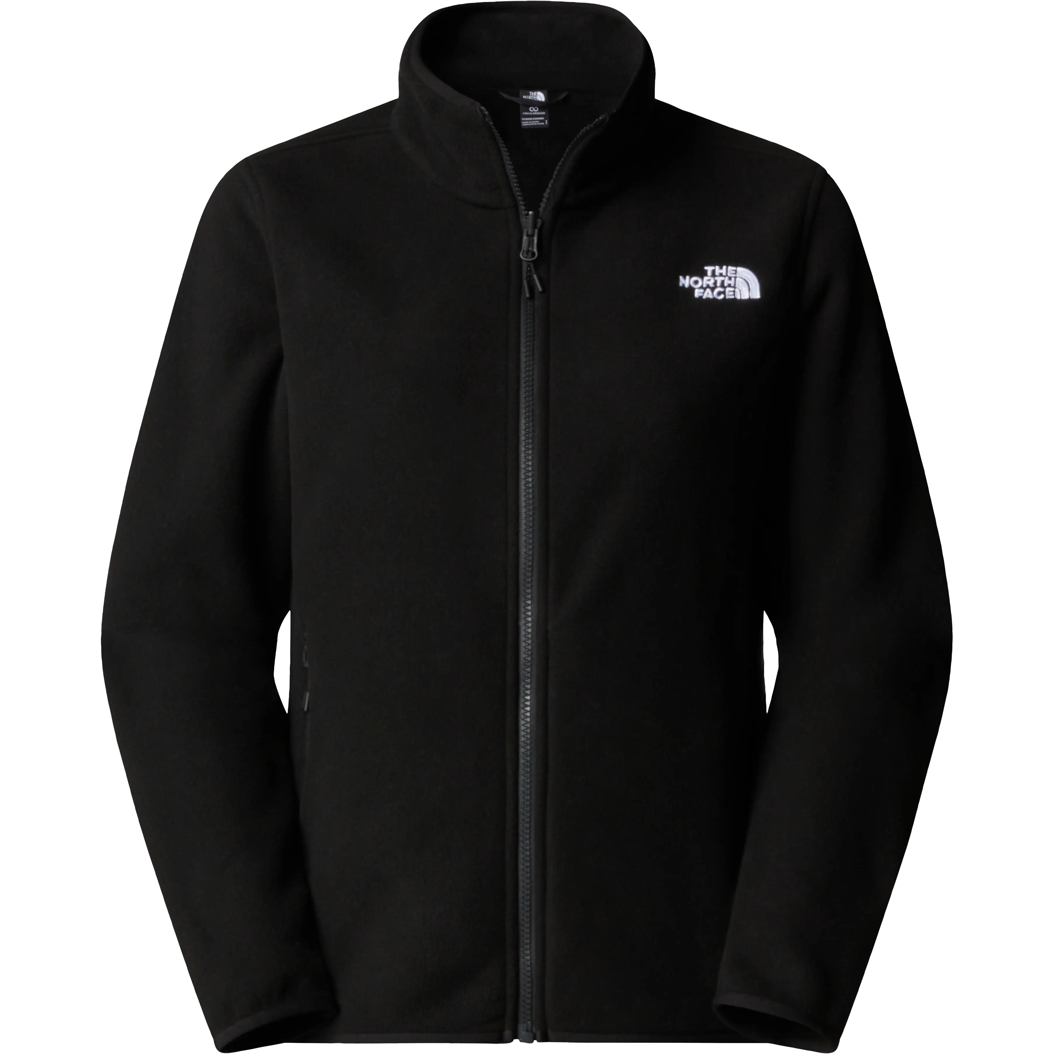 The North Face Glacier Fleece Jacket Women - TNF BLACK - XXL - Fleecetrøjer