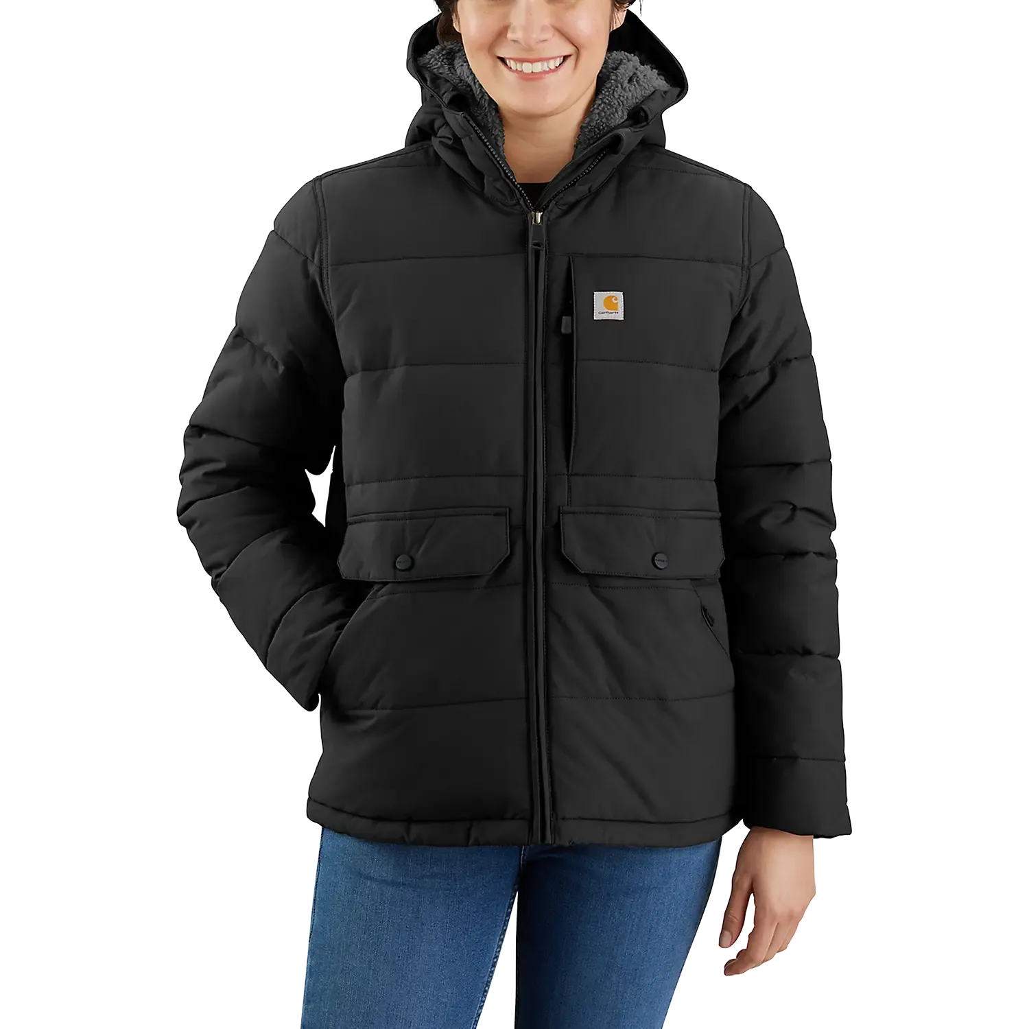 Relaxed Fit Montana Insulated Jacket Wom