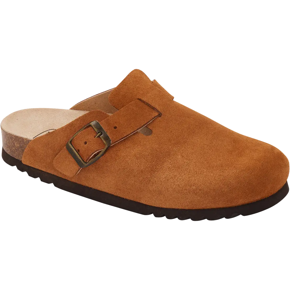 Scholl SL Fae Suede sandaler - Brown - 40 - Hjemmesko