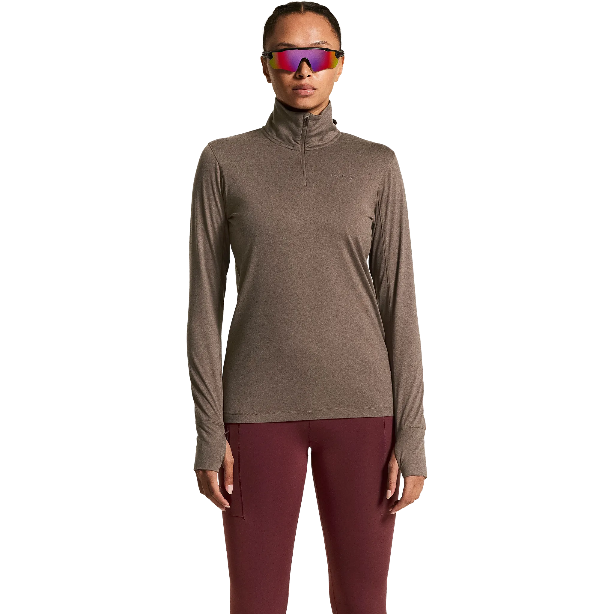 Flow Half Zip Long Sleeve Women