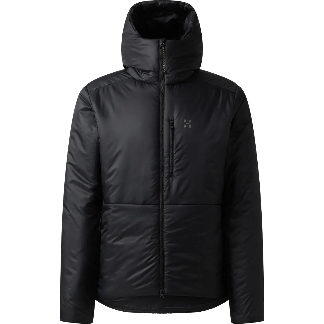 Haglöfs Breeze Mimic Hood Men fiberjakke - True Black C - XXL - Jakker