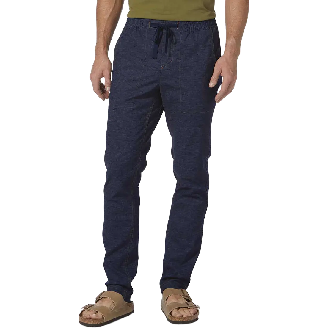 Royal Robbins Hempline Pant Men herrebukser - Deep Blue - 34 - Hverdagsbukser