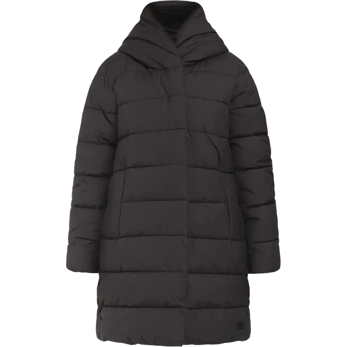 Didriksons Nella Parka Women vinterjakke - Black - 46 - Vinterjakker
