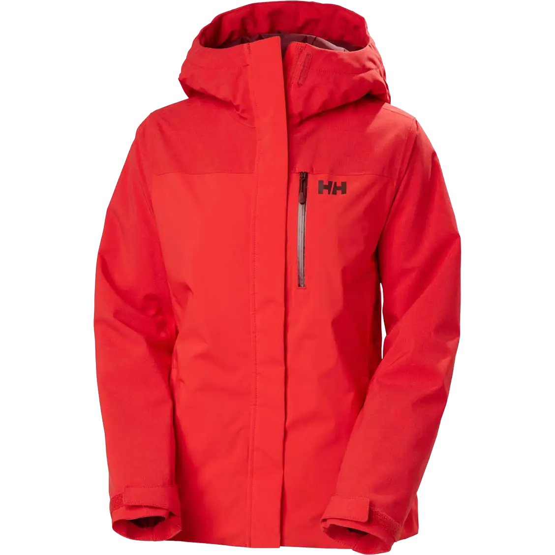 Helly Hansen Snowplay Jacket Women damejakke - Alert Red - S - Vinterjakker