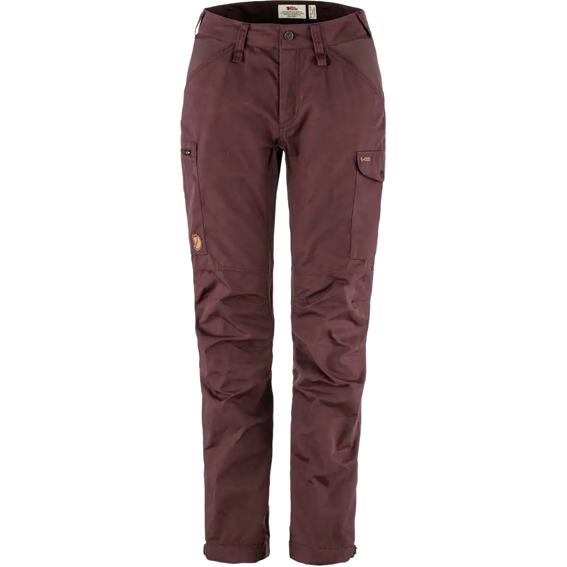 Fjällräven Kaipak Trousers Curved Women damebukser - Port - 42 - Vandrebukser