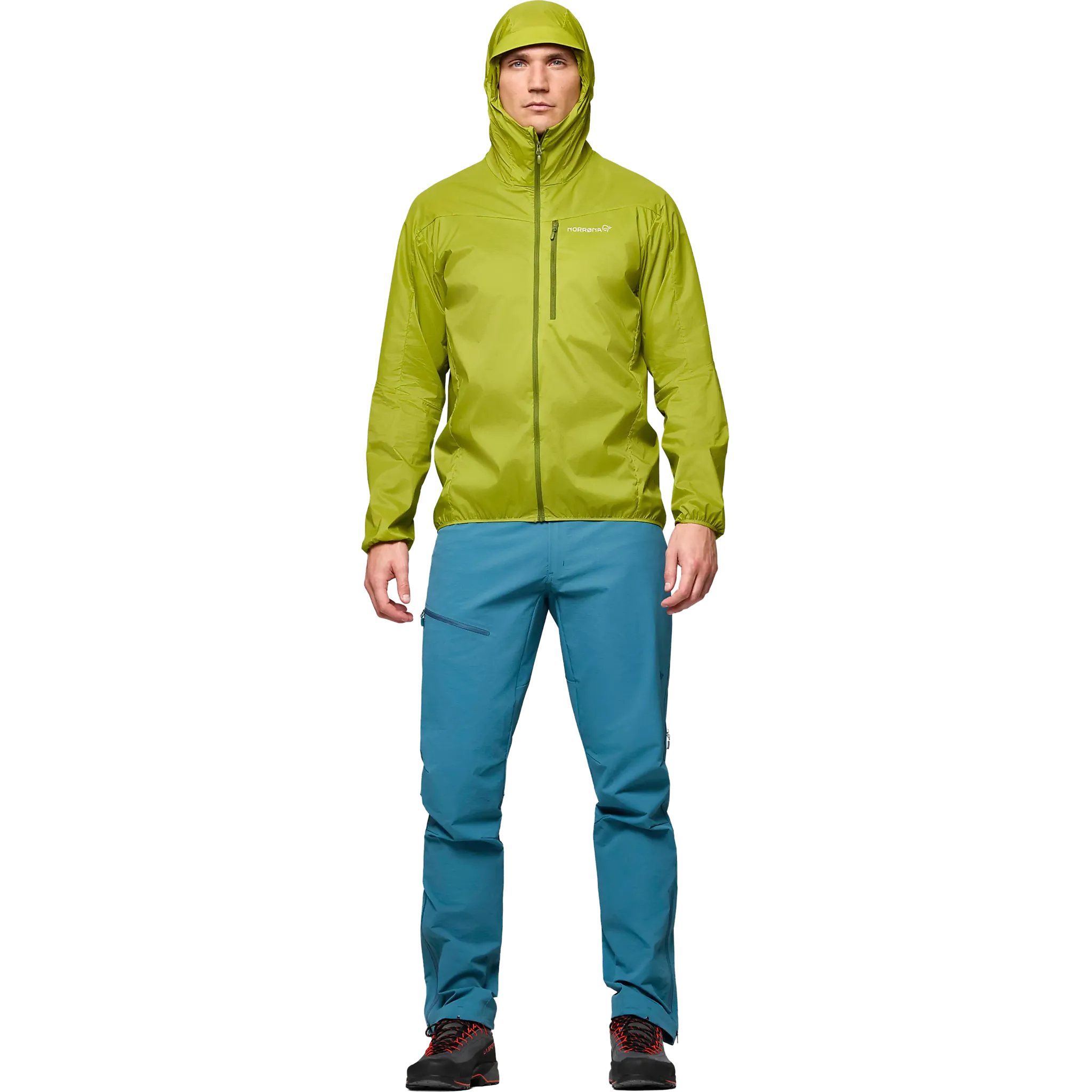 Falketind Aero60 Zip Hood Men herrejakke