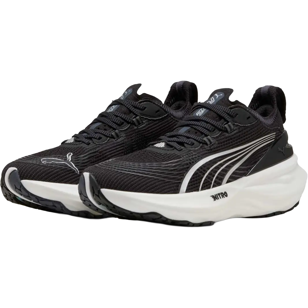 Puma Foreverrun Nitro 2 Women - Puma Black/Puma White - 37,5 - Sko