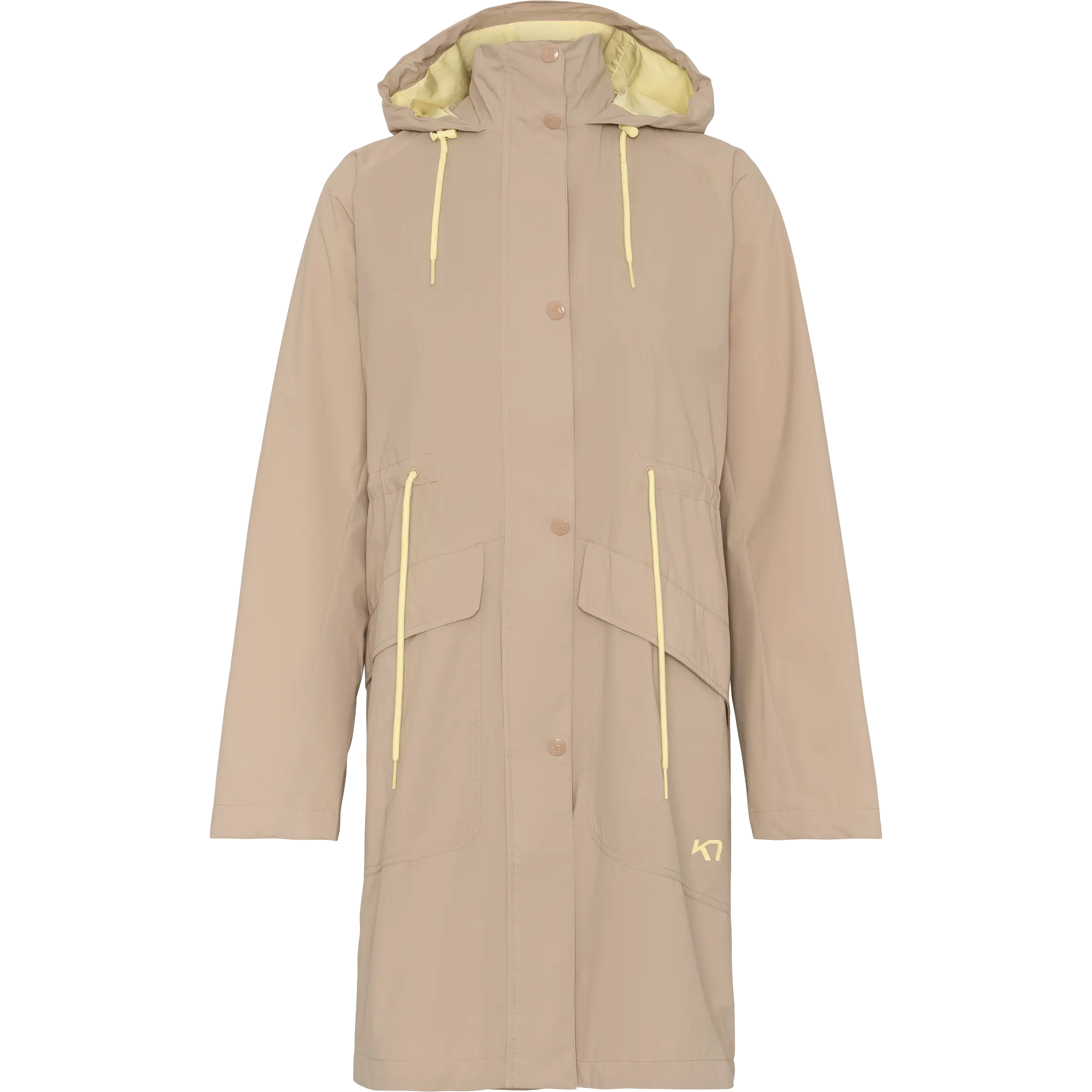 Kari Traa Anja Jacket Women - Mocha - L - Regnjakker