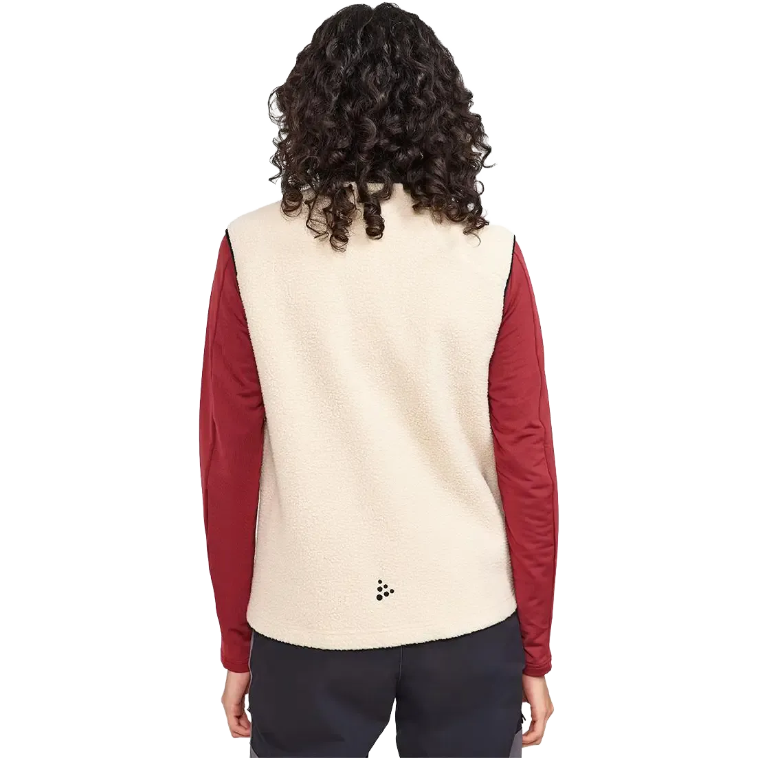 ADV Explore Pile Fleece Vest m/Logo Women