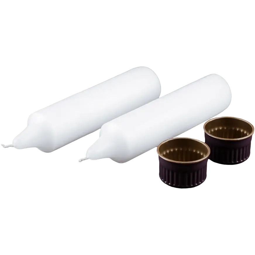 Coghlan's Emergency Candles 2-pak - Hvid - One size - Prepping
