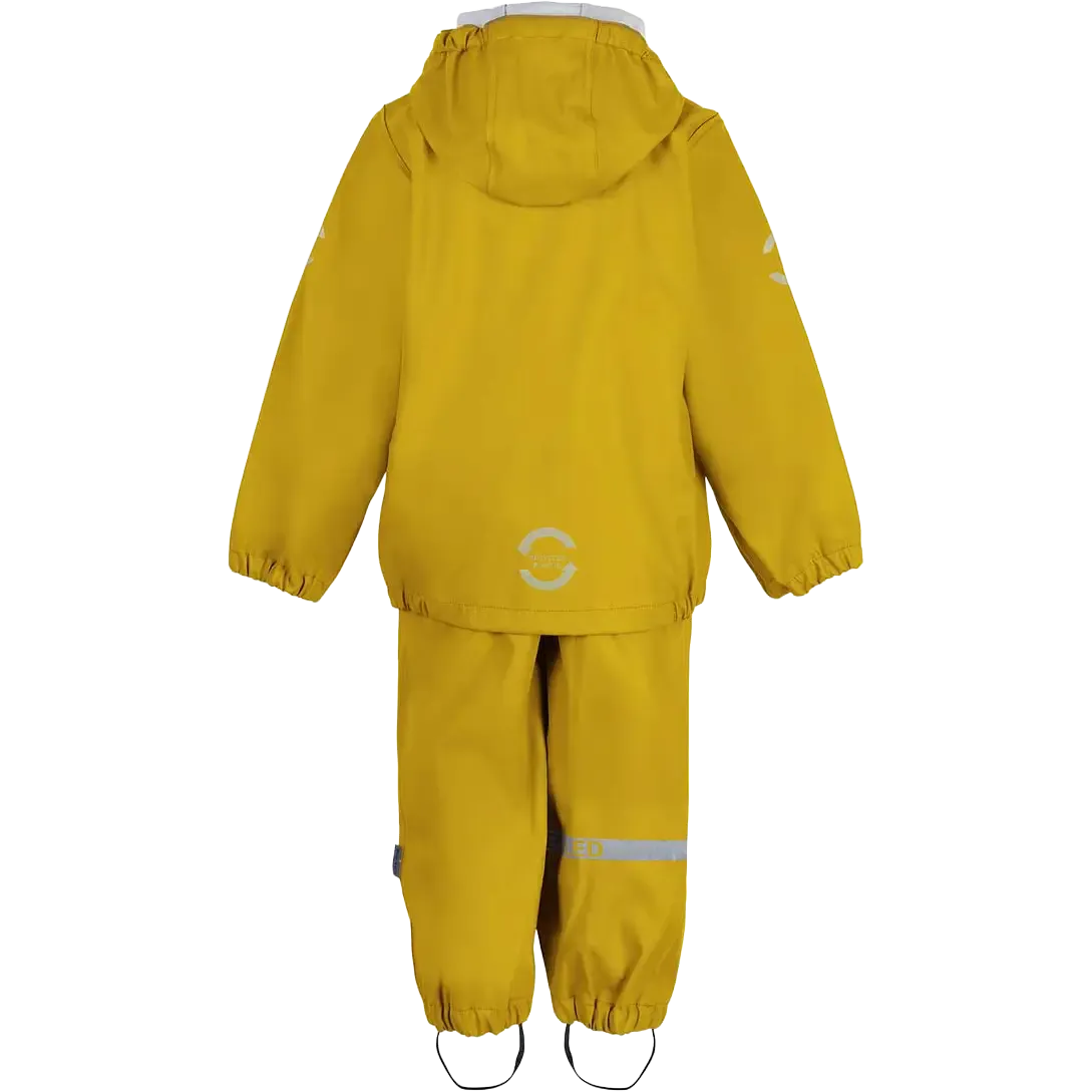 PU Rain Set w/Suspenders Recycled regnställ