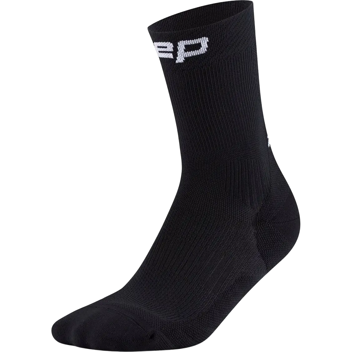 CEP Run Socks Mid Cut 5.0 Men - Black - V 45-48 - Sportssokker